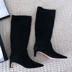 J. Crew Stevie Knee-high Boots in Suede